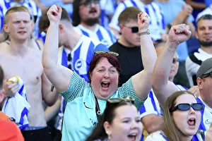 Female Football Fans Prints: Brighton and Hove Albion v Manchester United
Premier League
24MAY26