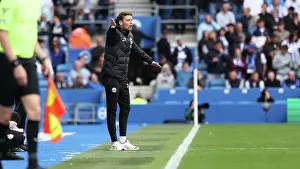 In The Technical Area Prints: Brighton and Hove Albion v Newcastle United Premier League 04MAY25
