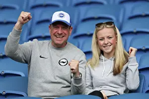 Ffootball Fans Prints: Brighton and Hove Albion v Newcastle United Premier League 04MAY25