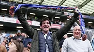 Ffootball Fans Prints: Brighton and Hove Albion v Newcastle United Premier League 04MAY25