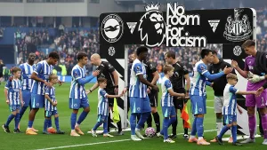 No Room For Racism Prints: Brighton and Hove Albion v Newcastle United
Premier League
18OCT25