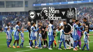 No Room For Racism Prints: Brighton and Hove Albion v Newcastle United
Premier League
18OCT25