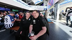 Fan Zone Prints: Brighton and Hove Albion v Nottingham Forest FA Cup quarter final 29MAR25