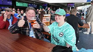 Fan Zone Prints: Brighton and Hove Albion v Nottingham Forest FA Cup quarter final 29MAR25