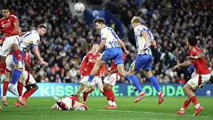 Aeriel Challenge Prints: Brighton and Hove Albion v Nottingham Forest FA Cup quarter final 29MAR25