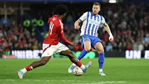 Nottingham Forest Defender Ola Aina 34 Prints: Brighton and Hove Albion v Nottingham Forest FA Cup quarter final 29MAR25