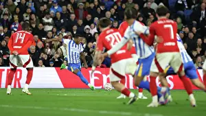Awarded A Freekick Prints: Brighton and Hove Albion v Nottingham Forest FA Cup quarter final 29MAR25