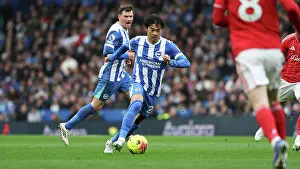 Kaoru Mitoma Prints: Brighton and Hove Albion v Nottingham Forest
Premier League
01MAR26