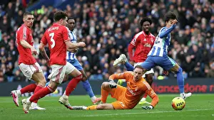 Kaoru Mitoma Prints: Brighton and Hove Albion v Nottingham Forest
Premier League
01MAR26