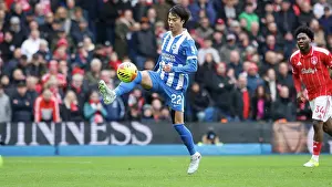 Kaoru Mitoma Prints: Brighton and Hove Albion v Nottingham Forest
Premier League
01MAR26