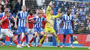 Clears The Danger Prints: Brighton and Hove Albion v Nottingham Forest
Premier League
01MAR26