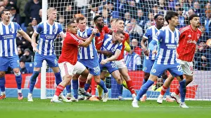 Jostles For Position Prints: Brighton and Hove Albion v Nottingham Forest
Premier League
01MAR26