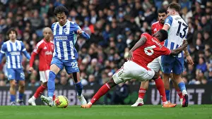 Kaoru Mitoma Prints: Brighton and Hove Albion v Nottingham Forest
Premier League
01MAR26