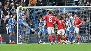 Clears The Danger Prints: Brighton and Hove Albion v Nottingham Forest
Premier League
01MAR26