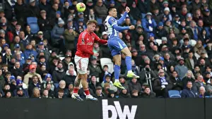 Aerial Challenge Prints: Brighton and Hove Albion v Nottingham Forest
Premier League
01MAR26