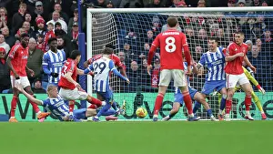 Clears The Danger Prints: Brighton and Hove Albion v Nottingham Forest
Premier League
01MAR26