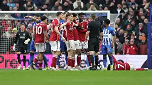 Debates Prints: Brighton and Hove Albion v Nottingham Forest Premier League 10MAR24
