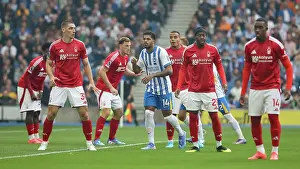 Under Pressure Prints: Brighton and Hove Albion v Nottingham Forest Premier League 22SEP24