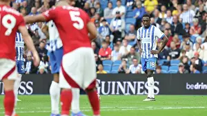 Awarded A Freekick Prints: Brighton and Hove Albion v Nottingham Forest Premier League 22SEP24