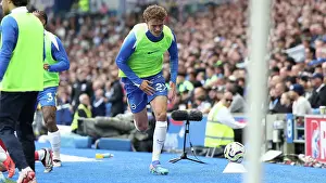 Warming Up Prints: Brighton and Hove Albion v Nottingham Forest Premier League 22SEP24