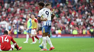 Nottingham Forest 22SEP24 Prints: Brighton and Hove Albion v Nottingham Forest Premier League 22SEP24