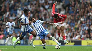 Nottingham Forest 22SEP24 Prints: Brighton and Hove Albion v Nottingham Forest Premier League 22SEP24