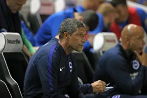 Brighton Manager Prints: Brighton and Hove Albion v Reading EFL Cup 3rd Round 20SEP16