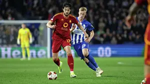 Under Pressure Prints: Brighton and Hove Albion v AS Roma Europa League - Round of 16, leg 2 of 2 14MAR24