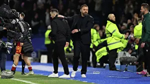 As Roma Manager Daniele De Rossi M Prints: Brighton and Hove Albion v AS Roma Europa League - Round of 16, leg 2 of 2 14MAR24