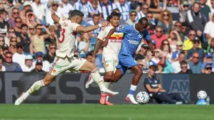 Weaves His Way Through Prints: Brighton and Hove Albion v Roma
Premier League
08AUG26