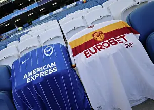 Flags Prints: Brighton and Hove Albion v Roma
Premier League
08AUG26