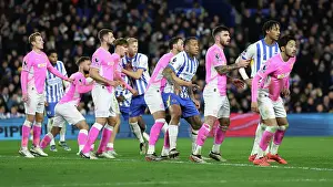 Jostles For Position Prints: Brighton and Hove Albion v Southampton Premier League 29NOV24