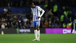 Dejected Prints: Brighton and Hove Albion v Southampton Premier League 29NOV24