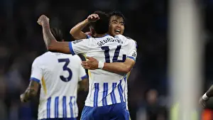 Scores A Goal 2 2 Prints: Brighton and Hove Albion v Tottenham Hotspur Premier League 06OCT24
