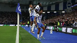 Scores A Goal 2 2 Prints: Brighton and Hove Albion v Tottenham Hotspur Premier League 06OCT24