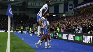 Scores A Goal 2 2 Prints: Brighton and Hove Albion v Tottenham Hotspur Premier League 06OCT24
