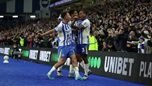 Scores A Goal 2 2 Prints: Brighton and Hove Albion v Tottenham Hotspur Premier League 06OCT24