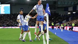 Scores A Goal 3 2 Prints: Brighton and Hove Albion v Tottenham Hotspur Premier League 06OCT24