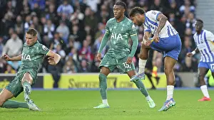 Scores A Goal 2 2 Prints: Brighton and Hove Albion v Tottenham Hotspur Premier League 06OCT24