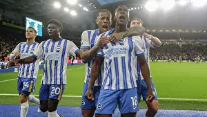 Scores A Goal 3 2 Prints: Brighton and Hove Albion v Tottenham Hotspur Premier League 06OCT24