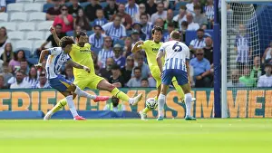 Jeremy Sarmiento Prints: Brighton and Hove Albion v Villarreal CF Pre Season Friendly 10AUG24