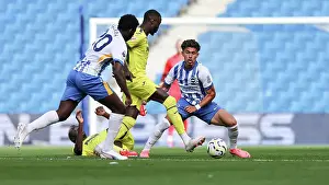 Jeremy Sarmiento Prints: Brighton and Hove Albion v Villarreal CF Pre Season Friendly 10AUG24