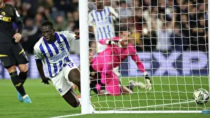 Scores A Goal 2 0 Prints: Brighton and Hove Albion v Wolverhampton Wanderers Carabao Cup 18SEP24