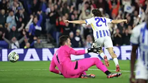 Scores A Goal 3 1 Prints: Brighton and Hove Albion v Wolverhampton Wanderers Carabao Cup 18SEP24