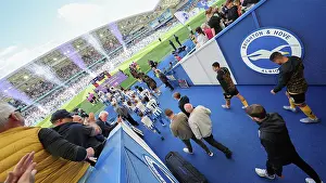 Tunnel Prints: Brighton and Hove Albion v Wolverhampton Wanderers
Premier League
09MAY26