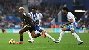 Gives Chase Prints: Brighton and Hove Albion v Wolverhampton Wanderers Premier League 26OCT24