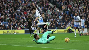 Makes A Save Prints: Brighton and Hove Albion v Wolverhampton Wanderers Premier League 26OCT24