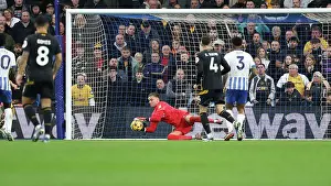 Makes A Save Prints: Brighton and Hove Albion v Wolverhampton Wanderers Premier League 26OCT24