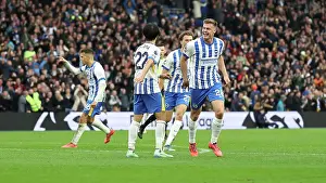 Scores A Goal 2 0 Prints: Brighton and Hove Albion v Wolverhampton Wanderers Premier League 26OCT24