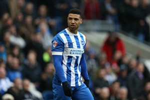 Brighton & Hove Albion vs. Norwich City: Leon Best's Action-Packed Performance in the Sky Bet Championship Clash (3rd April 2015)